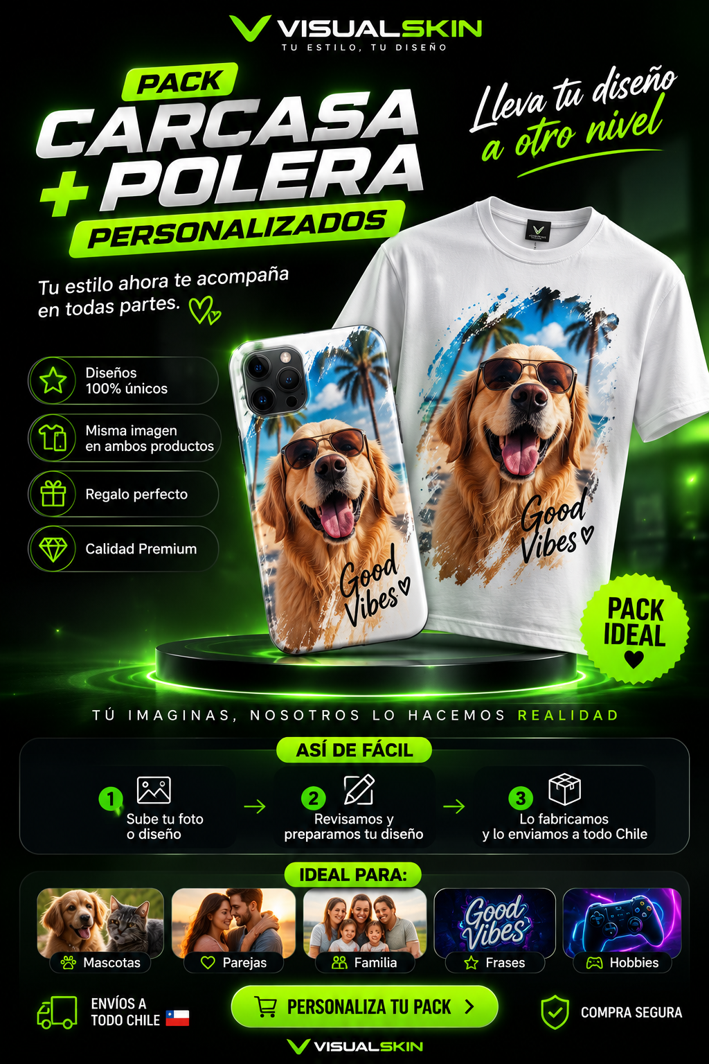 Carcasa + Polera